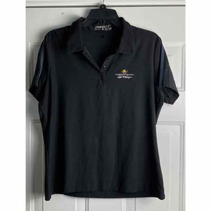 NIKE DRI-FIT Women's (Size XL) Polo Golf Shirt‎ Stretch Harbor Shores N2